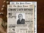 84th Birthday Celebration Sign