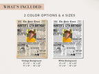 12th Birthday Gift Back in 2013 Newspaper Poster, 2013 Birth Year Fun Facts Sign, Preteen Party Decoration Printable, Edit With Canva