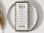 100th Birthday Place Cards